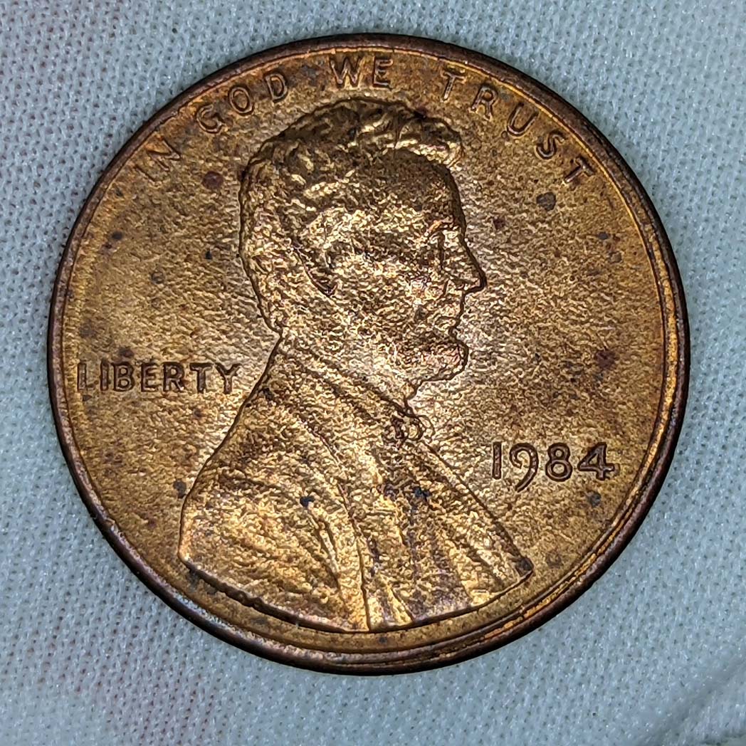 1984-Lincoln-Cent-Error?