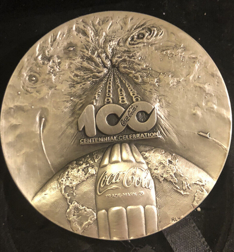 Commems-Collection-Medals:-1986-Coca-Cola-Centennial-Celebration