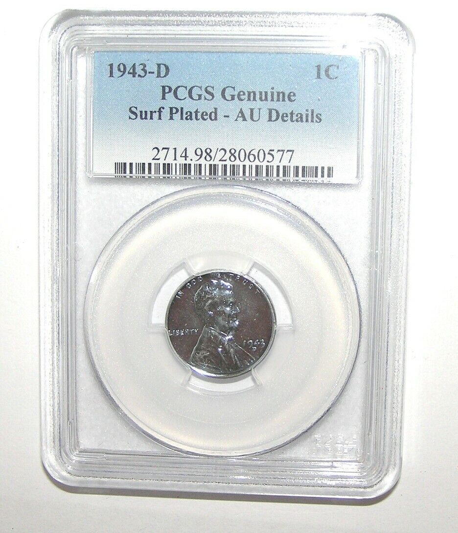 PCGS-Graded-Zinc-Planchet-With-Trueview-Photos!