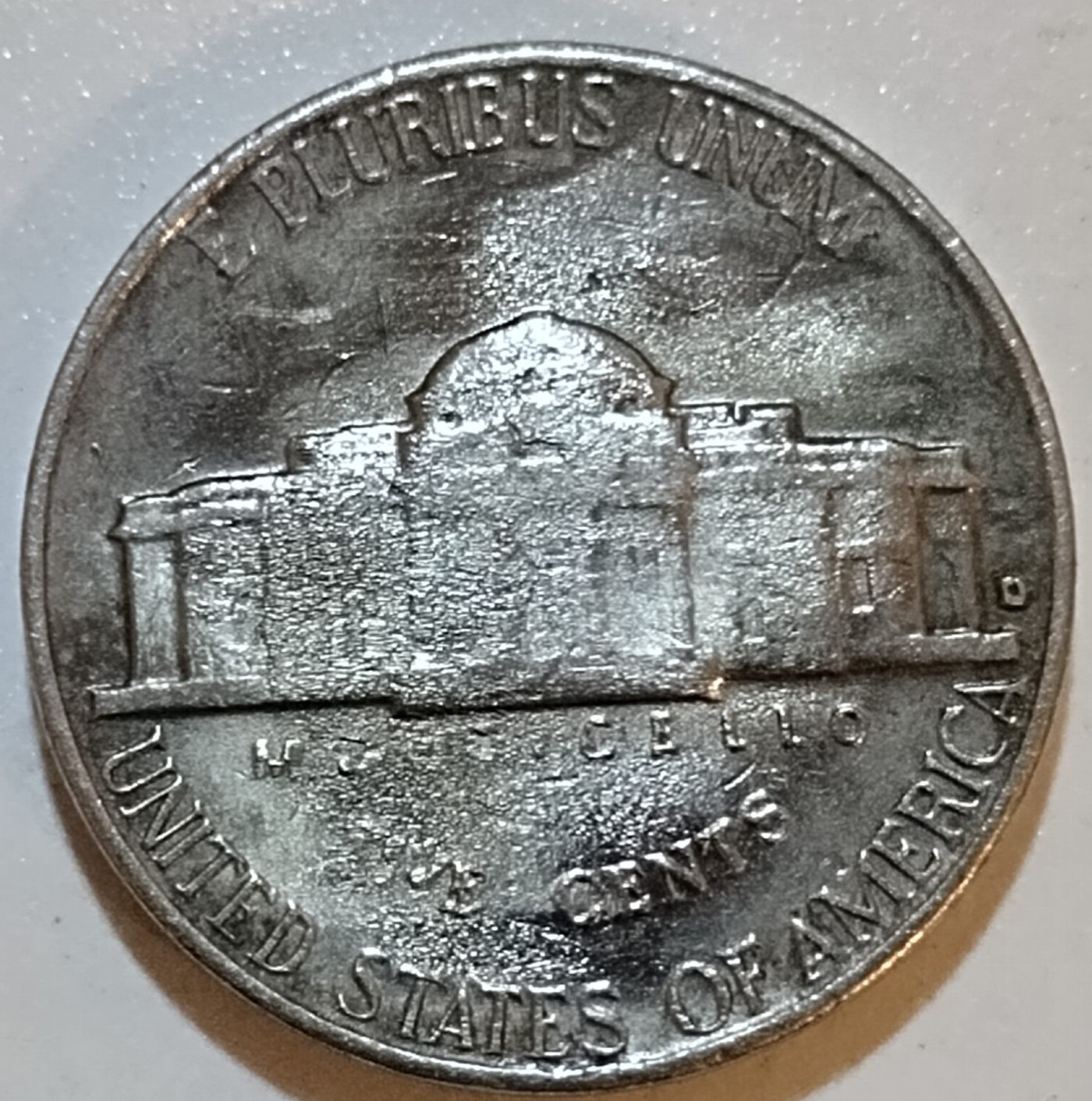 1963-D-Jefferson-Nickel-Strikethrough-Grease