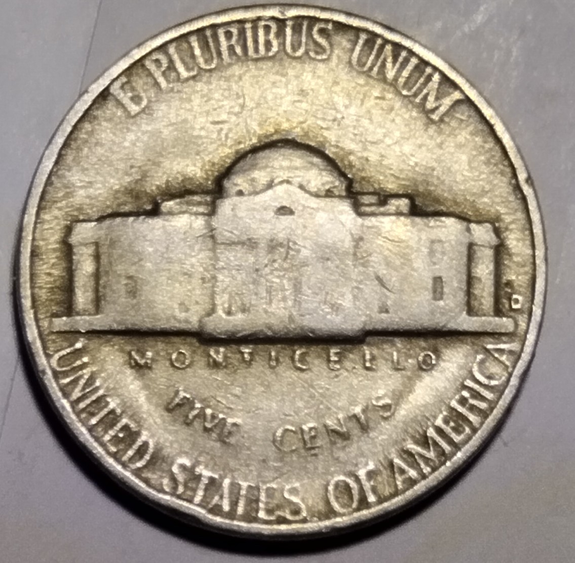 1950-D-Jefferson-Nickel-For-Grading