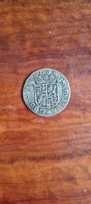 France-1600s-Large-Silver-Coin-Adler-Shilling-?-Id:-Netherlands-Reckheim-4-Sols-1603-1636