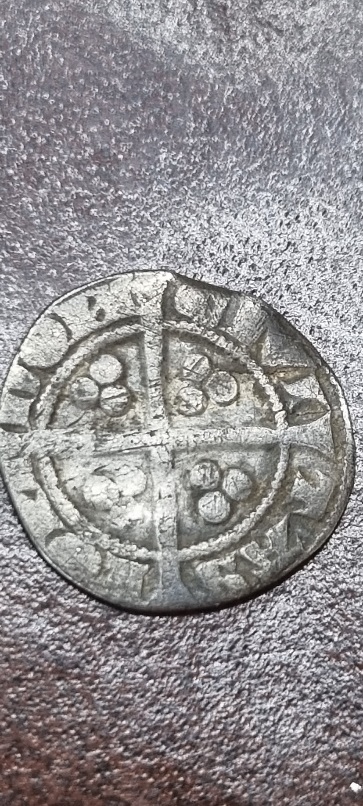 English?-Silver-Hammered-Half-Penny-?-ID-Help-Id:-1279-1327-Great-Britain-Half-Penny