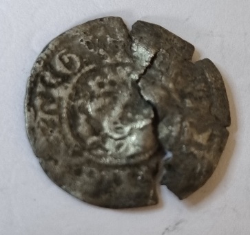 English?-Silver-Hammered-Half-Penny-?-ID-Help
