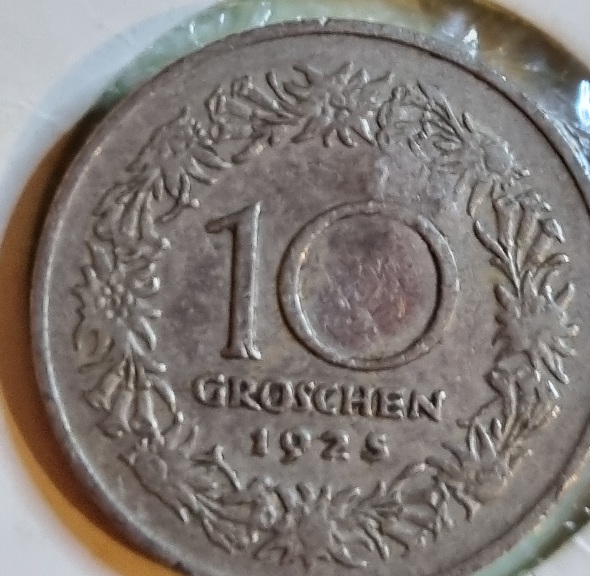 Really-Interesting-Counterstrike-On-Austria-10-Groschen-1925-,-Nazi-.