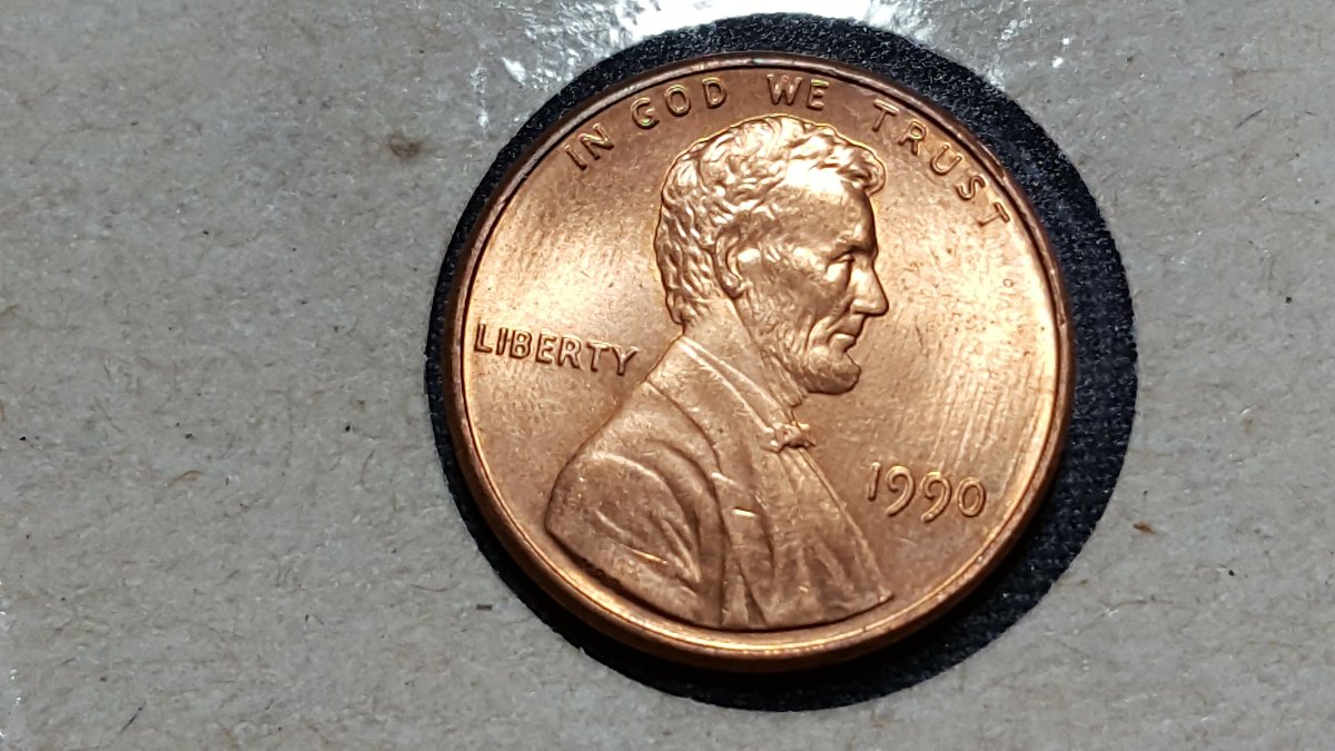 1990-No-S-Proof-Lincoln-Cent