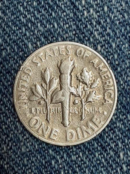 1966-Dime-With-5-On-The-Cheek....