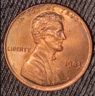 1983-Lincoln-Cent-No-Error