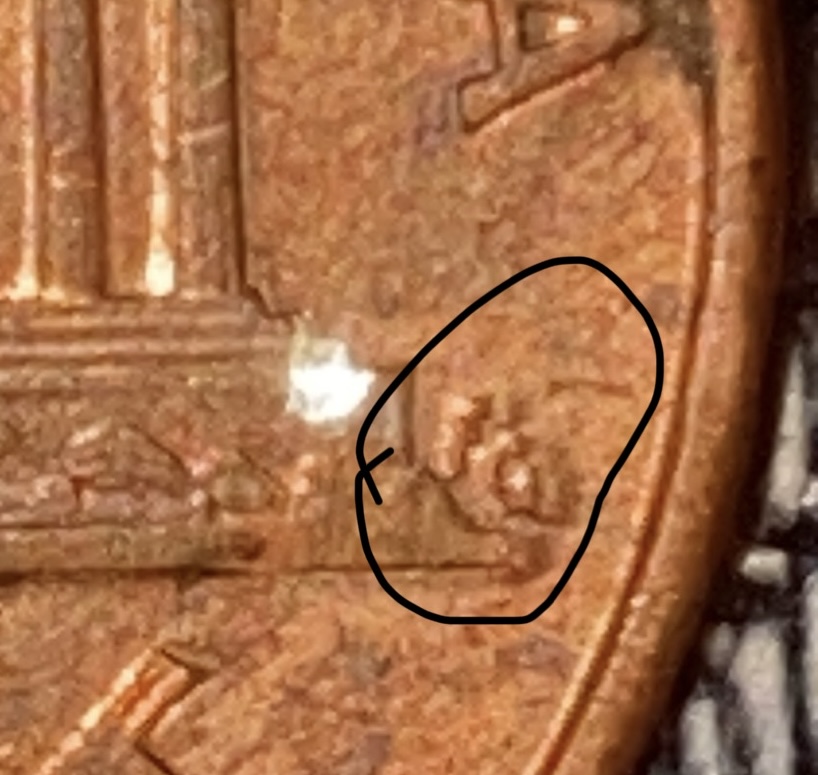 1990-Lincoln-Penny.-Doubling-On-The-Reverse-FG