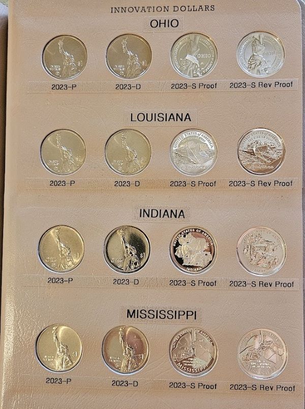 United-States-Mint-Releases-2023-American-Innovation-$1-Coin-Reverse-Proof-Set-On-November-14