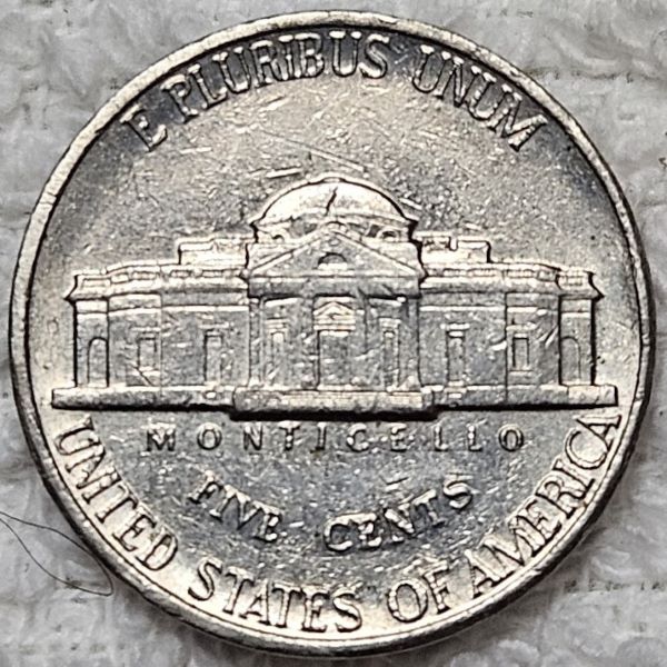 1993-P-Jefferson-Nickel---Mad-+-Partial-Collar-Strike