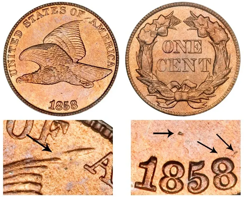 Another-Cherry-Picked-1858/7-Flying-Eagle