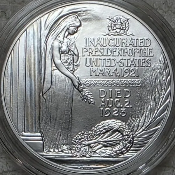 Warren-G.-Harding-Presidential-Silver-Medal-Available-On-May-13