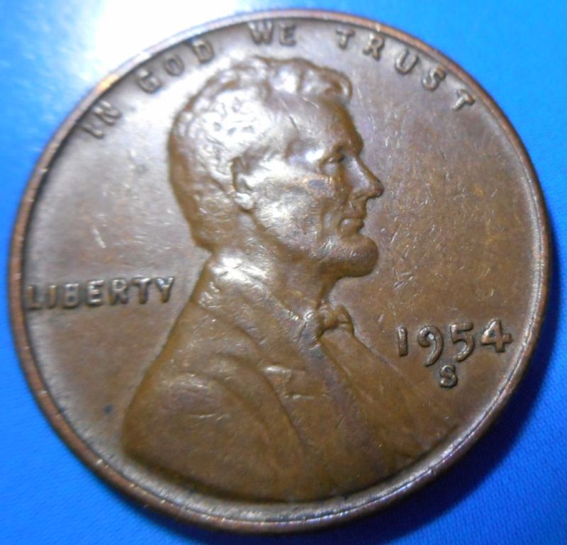 1954-Lincoln-Cent-S-Over-S.