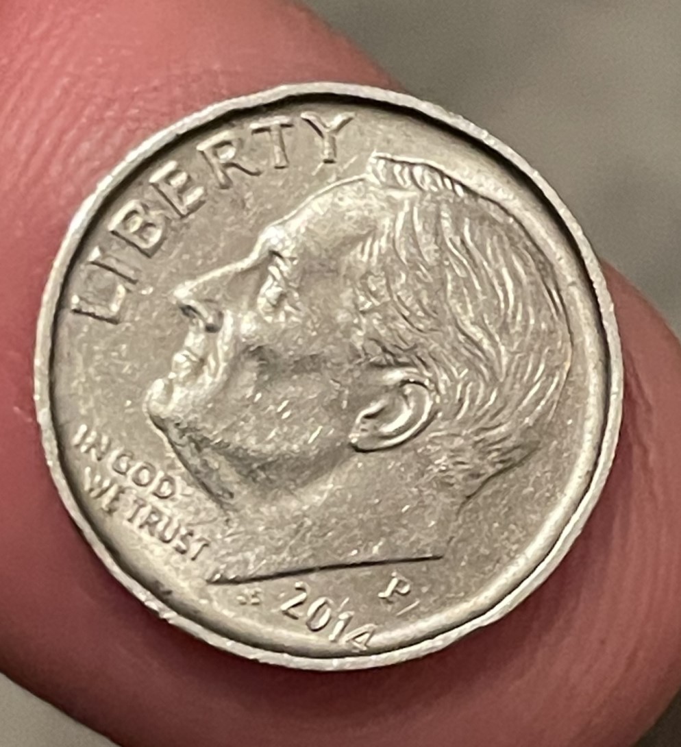What-Is-Defect:2014-P-Roosevelt-Dime-Too-Small,--Too-Thick.-Worth-Anything?