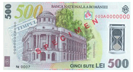 Romanian-Banknotes-In-Use