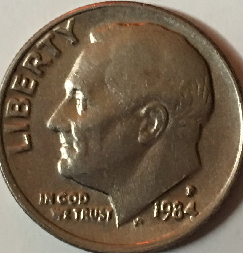 1984-P-Roosevelt-Dime.-The-Reverse-Made-Me-Laugh-Out-Loud-Looneytunes-Font