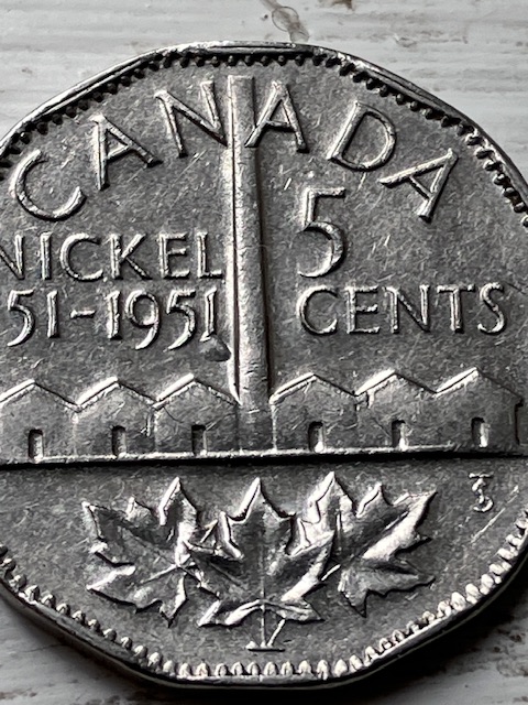1951-5-Cents-Half-Moon-Die-Clash