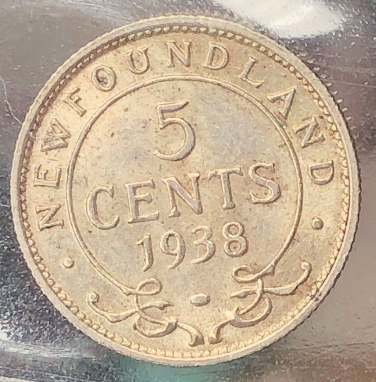 Is-This-1938-5-Cents-NFLD-ICCS-MS-63-Really-An-MS-63?-Please-Help-Give-Your-Opinion-On-The-Grade.