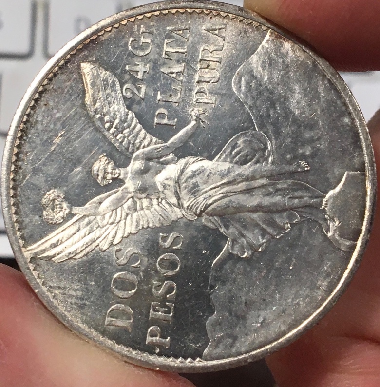 1921-2-Pesos-Coin.--Cleaned?--Your-Thoughts