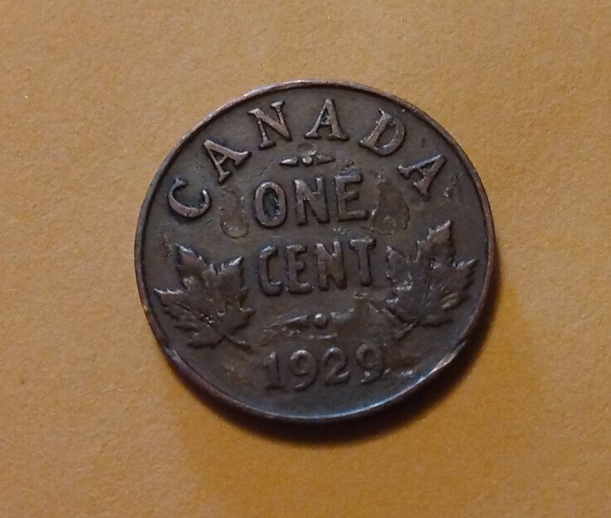 1929-One-Cent-Canadian-Coin