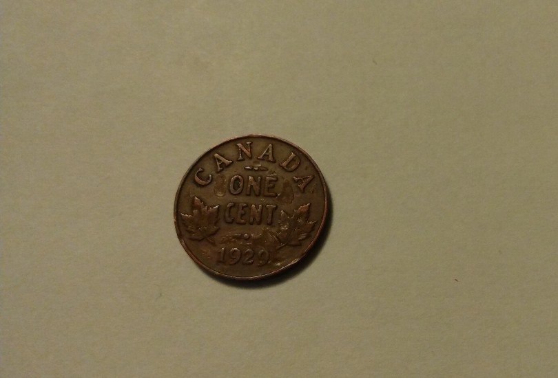 1929-One-Cent-Canadian-Coin
