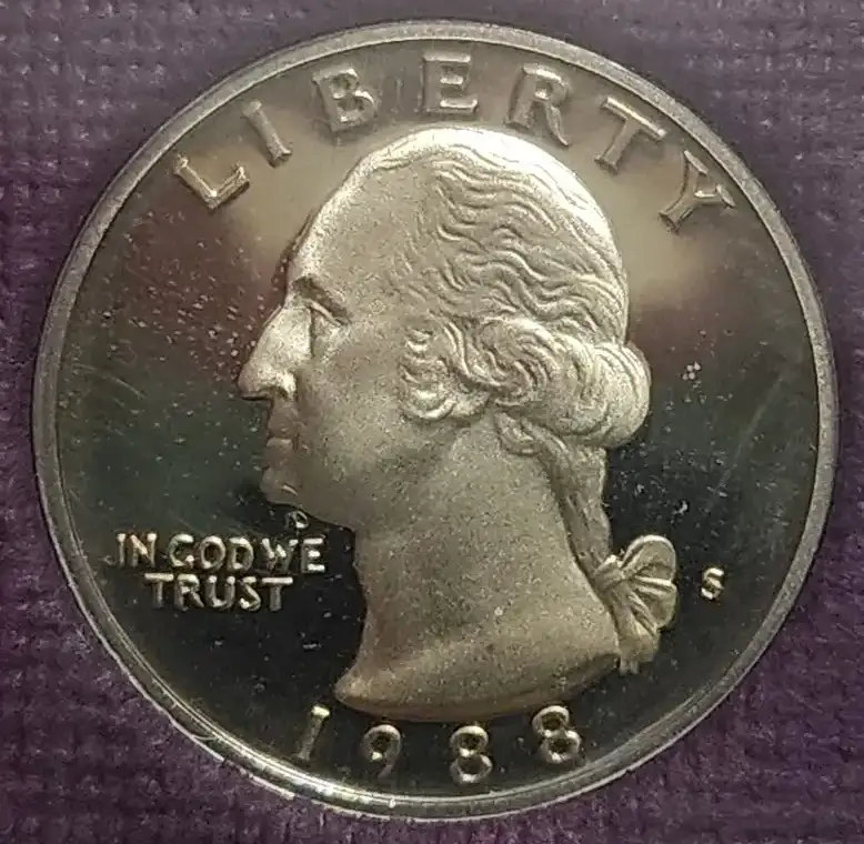 1988-Proof-Quarter-In-Original-Set