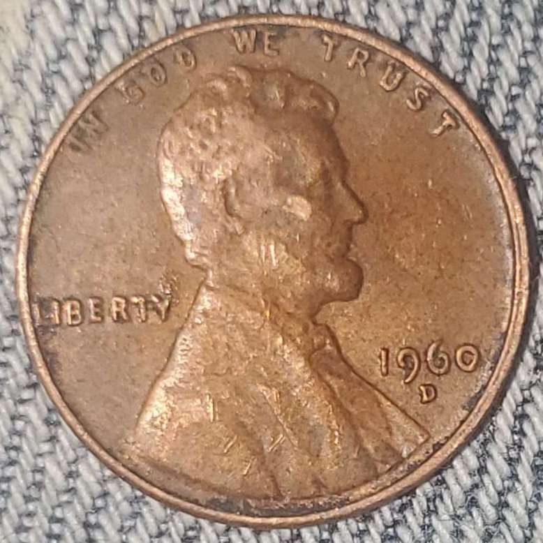 Couple-Of-1960-D-Lincoln-Pennies-W/-?