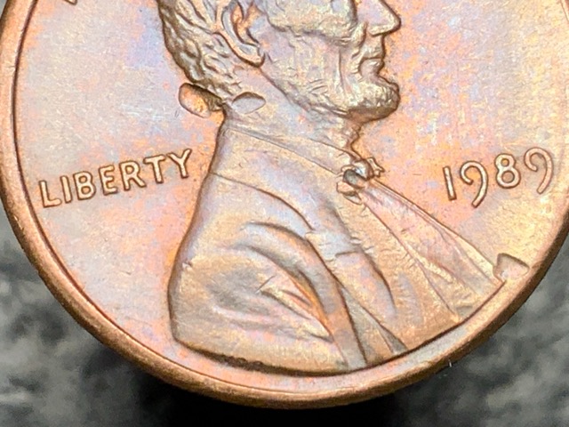 1989-Lincoln-Memorial--Die-Breaks?-A-Lot-Going-On-Both-Obverse-And-Reverse,-Take-A-Look-Please