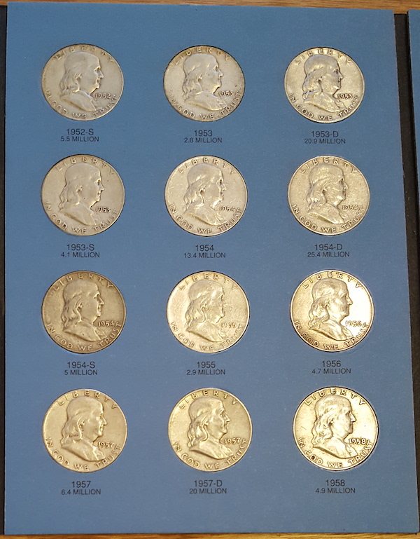 Completed-My-First-Set!-Franklin-Half-Dollars