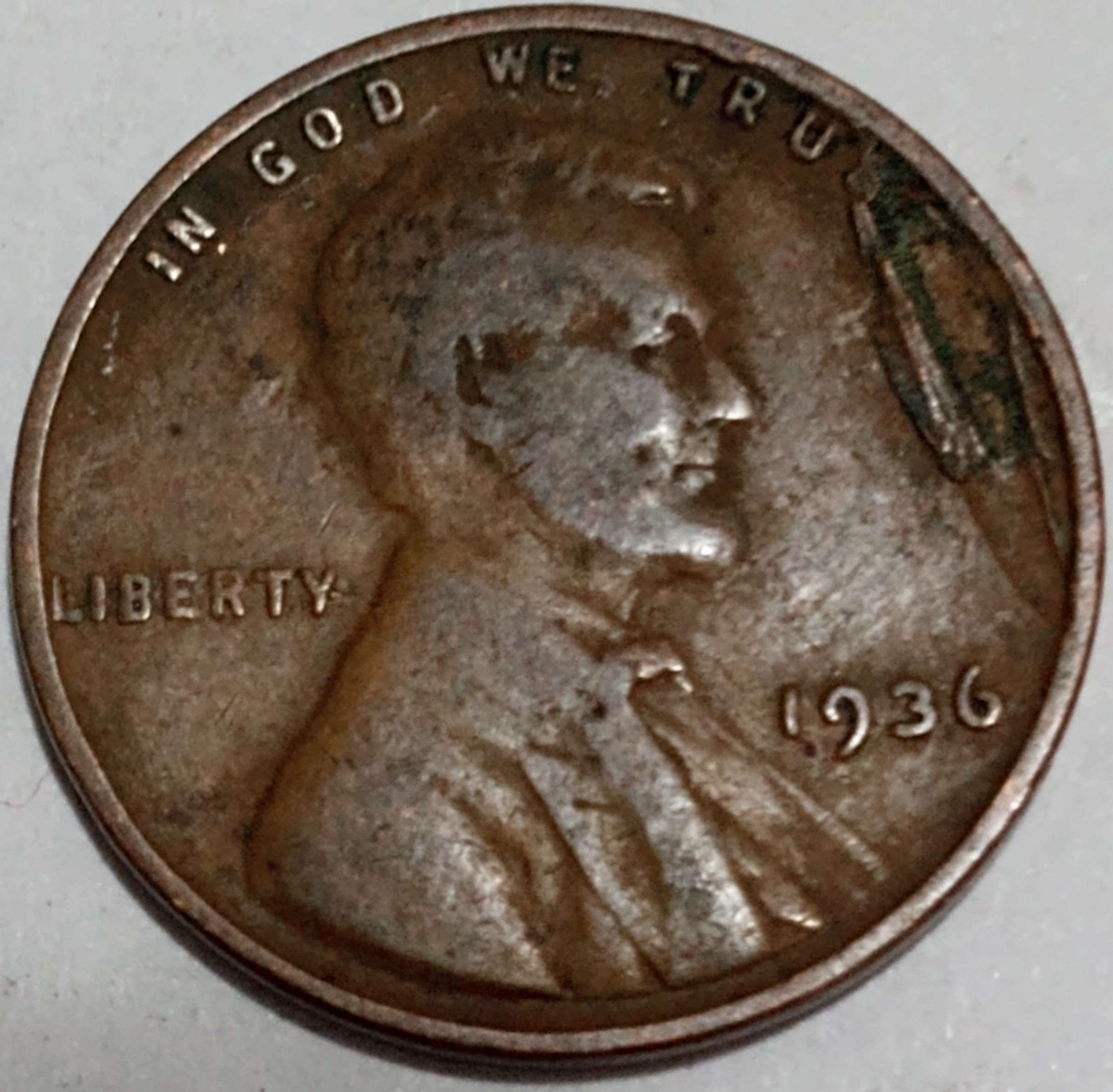 1936--Penny-Clad-Error?
