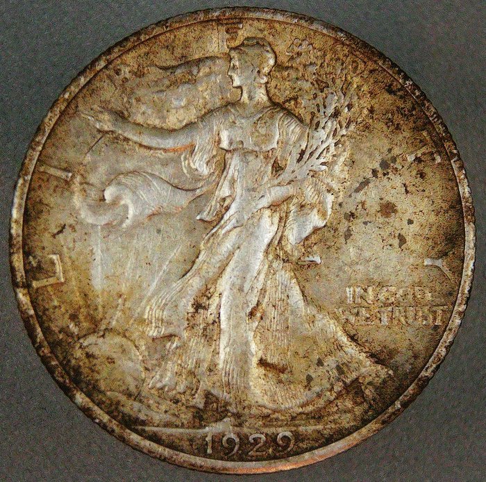 1929-D-Walking-Liberty-Md-Find-For-Grading