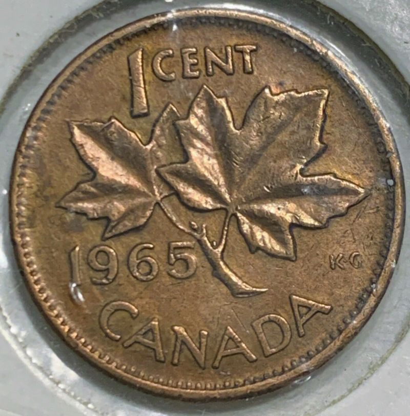1965-Canadian-Cent-No-Mint-Mark