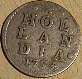 1754-Netherlands-Holland-2-Stuivers-Ready-For-Grading