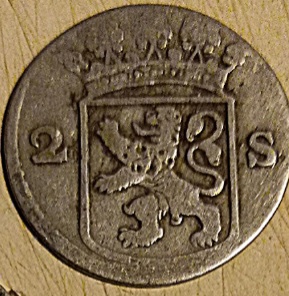 1754-Netherlands-Holland-2-Stuivers-Ready-For-Grading