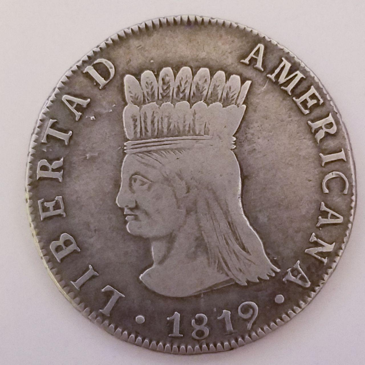Colombia-1819-8-Reales-For-Grading-&-Value