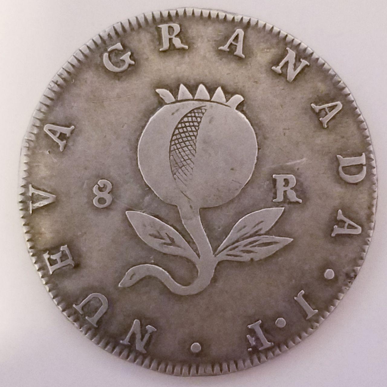 Colombia-1819-8-Reales-For-Grading-&-Value