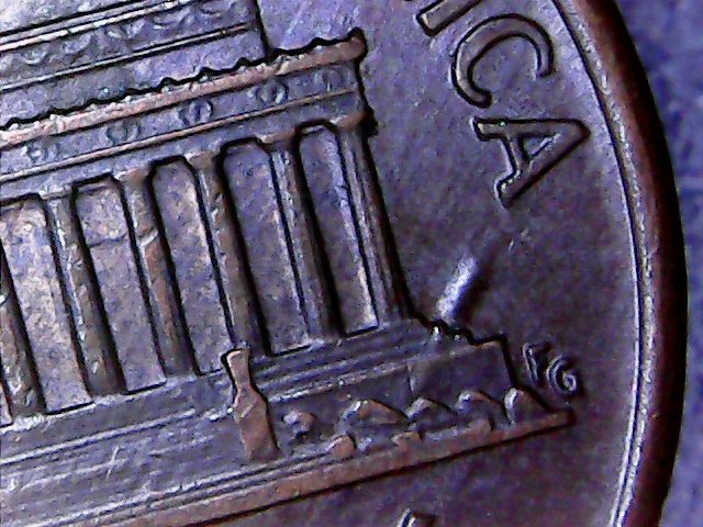 1991-No-Mint-Mark-Penny-Reverse-Error