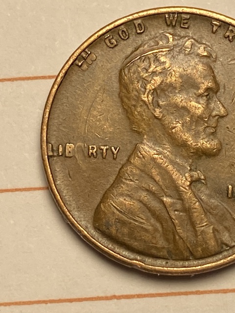 1950-Penny-With-An-Odd-Mark.