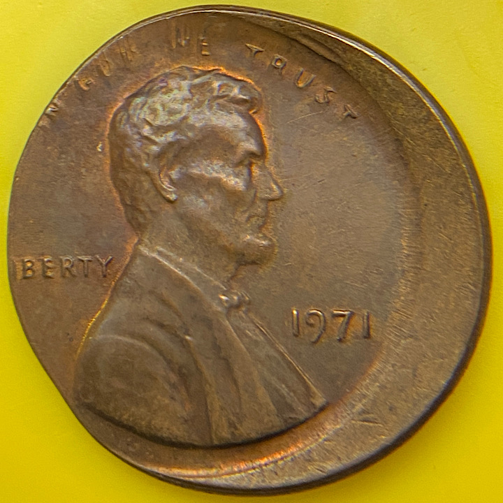 1971-Lincoln-Penny-Off-Struck