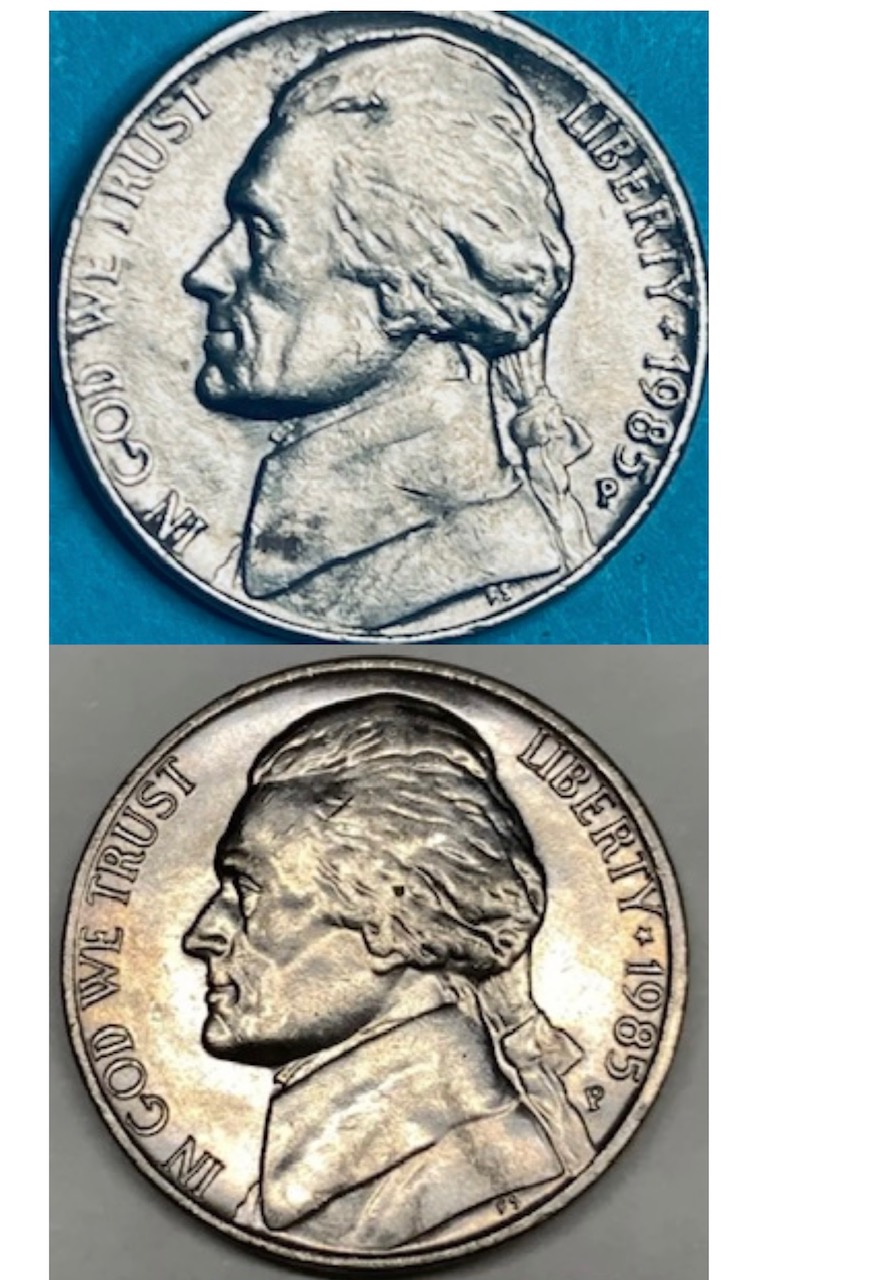 1985-P-Jefferson-Nickel-Mint-Mark-Anomaly?