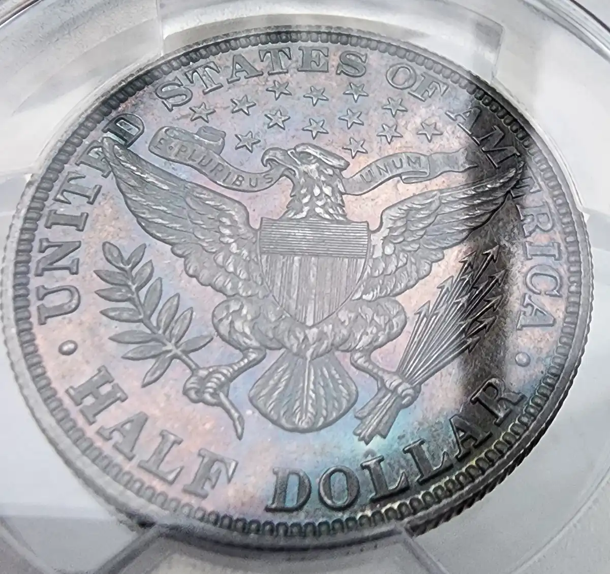 1892-Barber-Half-Dollar---Please-Evaluate-The-Toning-For-Premium-And-Type