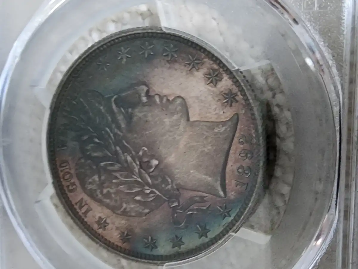 1892-Barber-Half-Dollar---Please-Evaluate-The-Toning-For-Premium-And-Type