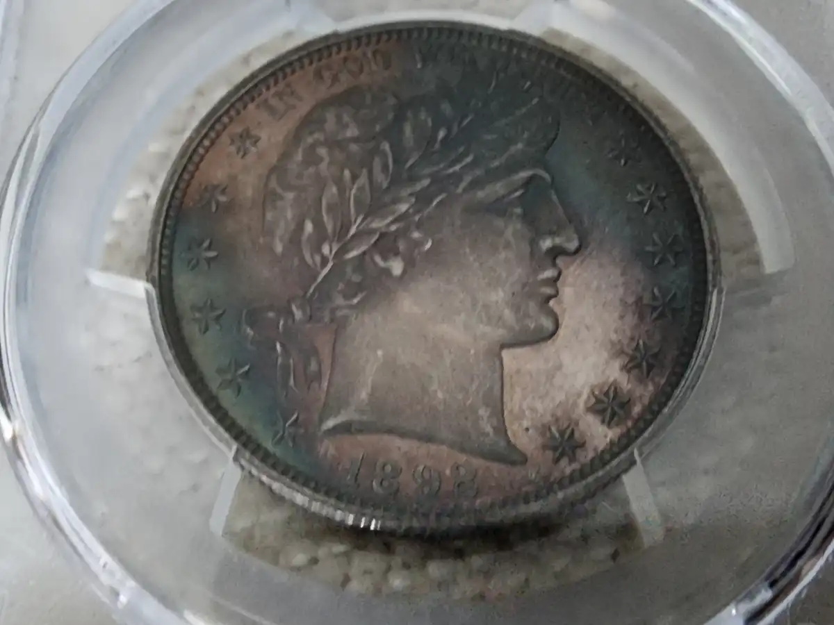 1892-Barber-Half-Dollar---Please-Evaluate-The-Toning-For-Premium-And-Type
