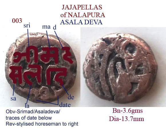 Coins-Of-India---Bull-And-Horseman-Coins-And-Some-Variants