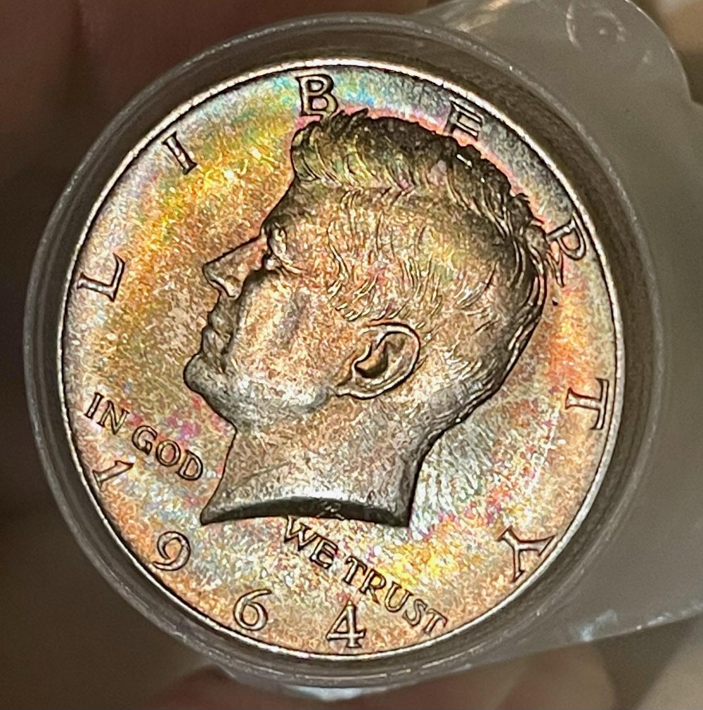 1964-Kennedy-OBW-Allegedly-W/-Nice-Toner-On-The-End