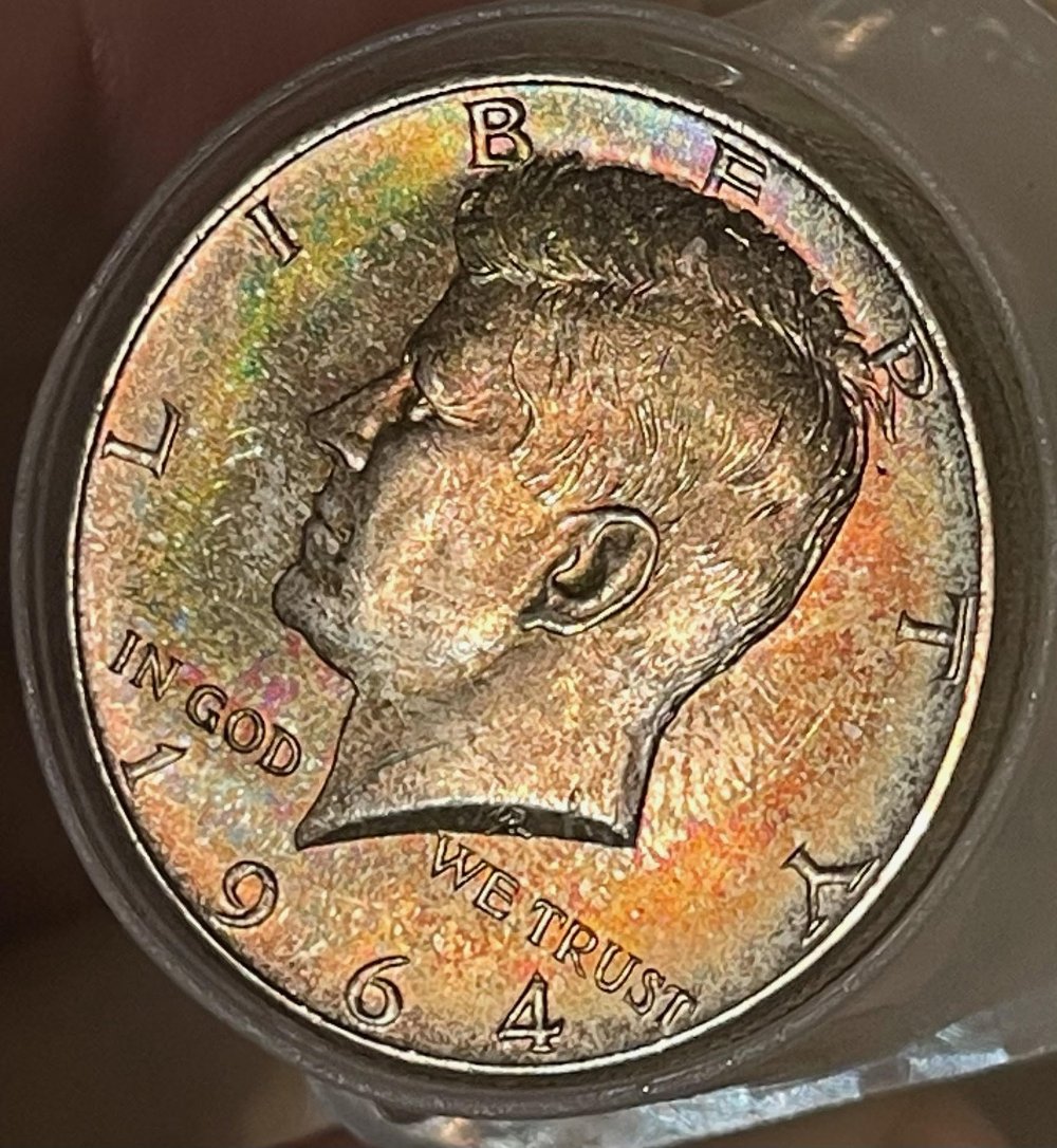 1964-Kennedy-OBW-Allegedly-W/-Nice-Toner-On-The-End
