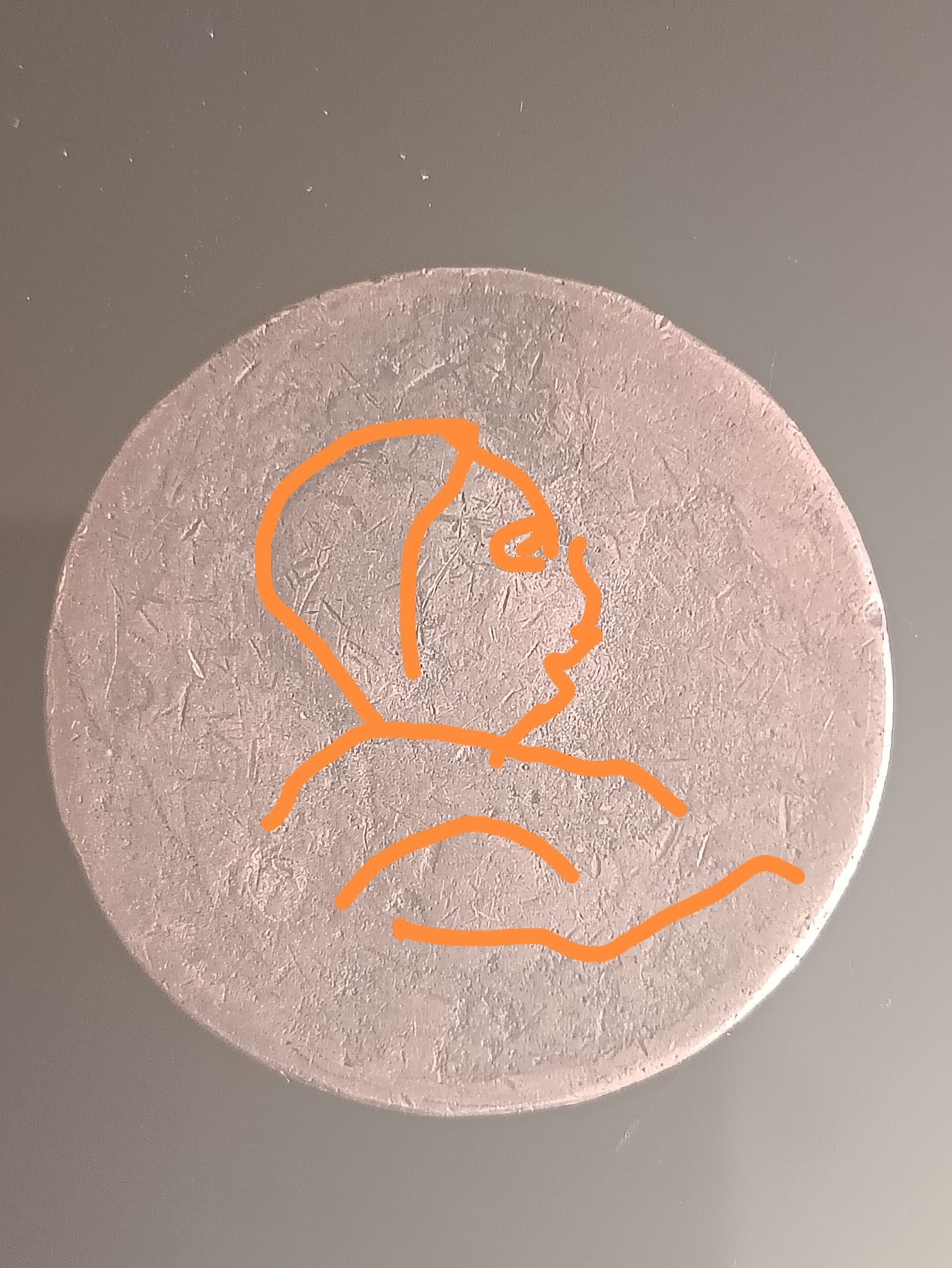 Unidentifiable-Copper-Coin-,-Very-Faded.-Need-Expert-Help
