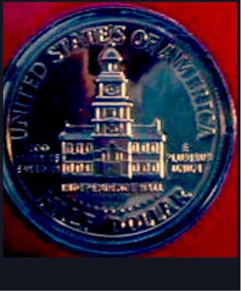 Quarter-In-1975-Proof-Set-Reverse-Side-Not-Silver-Coated