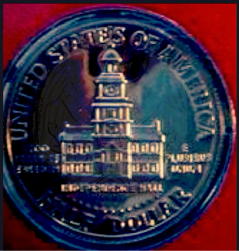 Quarter-In-1975-Proof-Set-Reverse-Side-Not-Silver-Coated